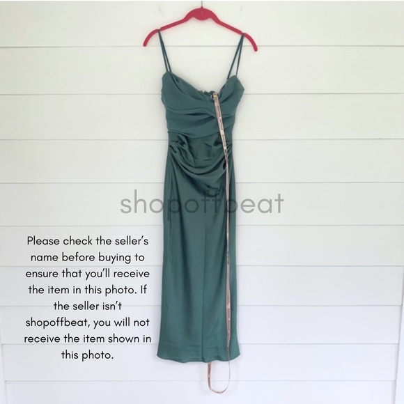 NEW House of CB Teia Dress Forest Pine XS with Plus Cup - Picture 11 of 16